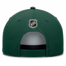 Бейсболка Minnesota Wild Fanatics Green 25th Anniversary Alternate Authentic Pro A-Frame