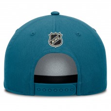 Бейсболка San Jose Sharks Fanatics Teal Authentic Pro Alt Jersey A-Frame