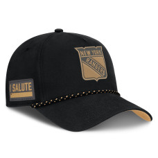Бейсболка New York Rangers Fanatics Black Military Appreciation Authentic Pro A-Frame Бейсболка New York Rangers Fanatics Black Military Appreciation Authentic Pro A-Frame