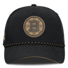 Бейсболка Boston Bruins Fanatics Black Military Appreciation Authentic Pro A-Frame