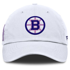 Бейсболка Boston Bruins Fanatics White Authentic Pro Hockey Fights Cancer