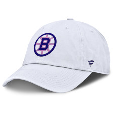 Бейсболка Boston Bruins Fanatics White Authentic Pro Hockey Fights Cancer