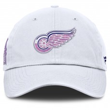 Бейсболка Detroit Red Wings Fanatics White Authentic Pro Hockey Fights Cancer Бейсболка Detroit Red Wings Fanatics White Authentic Pro Hockey Fights Cancer