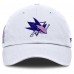 Бейсболка San Jose Sharks Fanatics White Authentic Pro Hockey Fights Cancer