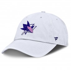 Бейсболка San Jose Sharks Fanatics White Authentic Pro Hockey Fights Cancer