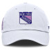 Бейсболка New York Rangers Fanatics White Authentic Pro Hockey Fights Cancer