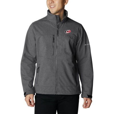 Кофта на молнии Carolina Hurricanes Columbia Gray Ascender II