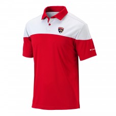 Поло Florida Panthers Columbia Best Ball Omni-Wick - Red/White