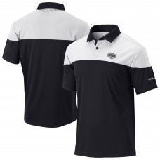 Los Angeles Kings Columbia Black/White Best Ball Omni-Wick Polo