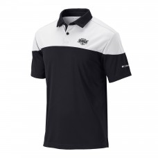Los Angeles Kings Columbia Black/White Best Ball Omni-Wick Polo