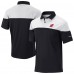 New Jersey Devils Columbia Black/White Best Ball Omni-Wick Polo