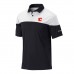 Calgary Flames Columbia Black/White Best Ball Omni-Wick Polo