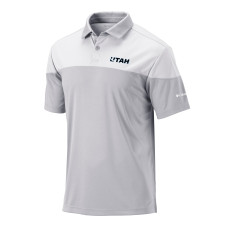 Поло Utah Mammoth Columbia Gray/White Best Ball Omni-Wick