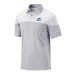 Поло Tampa Bay Lightning Columbia Gray/White Best Ball Omni-Wick