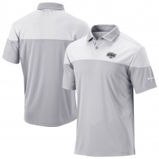 Los Angeles Kings Columbia Gray/White Best Ball Omni-Wick Polo