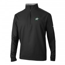 Dallas Stars Columbia Black Omni-Wick Bogeys Paradise Pullover Top