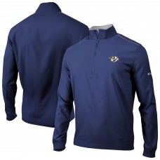 Nashville Predators Columbia Navy Omni-Wick Bogeys Paradise Pullover Top