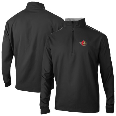 Ottawa Senators Columbia Black Omni-Wick Bogeys Paradise Pullover Top