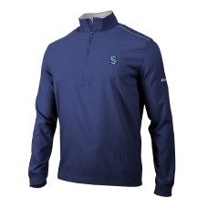 Seattle Kraken Columbia Navy Omni-Wick Bogeys Paradise Pullover Top