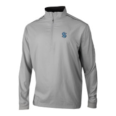 Seattle Kraken Columbia Gray Omni-Wick Bogeys Paradise Pullover Top