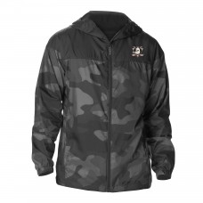 Ветровка на молнии Anaheim Ducks Columbia Black Camo Flash Challenger Omni-Shade