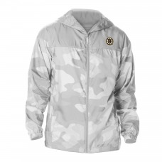 Ветровка на молнии Boston Bruins Columbia Gray Camo Flash Challenger Omni-Shade