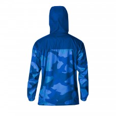 Buffalo Sabres Columbia Royal Camo Flash Challenger Omni-Shade Full-Zip Hoodie Windbreaker