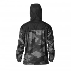 Calgary Flames Columbia Black Camo Flash Challenger Omni-Shade Full-Zip Hoodie Windbreaker