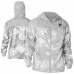 Толстовка на молнии Florida Panthers Columbia White Camo Flash Challenger Omni-Shade Windbreaker