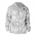 Толстовка на молнии Florida Panthers Columbia White Camo Flash Challenger Omni-Shade Windbreaker