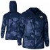 Nashville Predators Columbia Navy Camo Flash Challenger Omni-Shade Full-Zip Hoodie Windbreaker