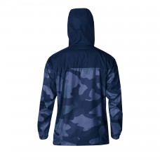 Nashville Predators Columbia Navy Camo Flash Challenger Omni-Shade Full-Zip Hoodie Windbreaker