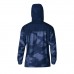 Nashville Predators Columbia Navy Camo Flash Challenger Omni-Shade Full-Zip Hoodie Windbreaker