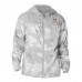 Pittsburgh Penguins Columbia Gray Camo Flash Challenger Omni-Shade Full-Zip Hoodie Windbreaker