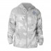 Толстовка на молнии Winnipeg Jets Columbia Gray Camo Flash Challenger Omni-Shade Windbreaker