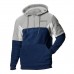 Nashville Predators Columbia Navy Lodge Fleece Quarter-Zip Hoodie