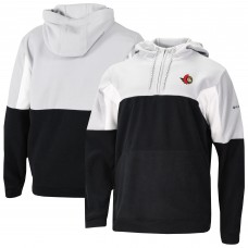 Ottawa Senators Columbia Black Lodge Fleece Quarter-Zip Hoodie