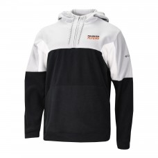 Philadelphia Flyers Columbia Black Lodge Fleece Quarter-Zip Hoodie Philadelphia Flyers Columbia Black Lodge Fleece Quarter-Zip Hoodie