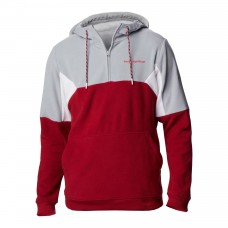Detroit Red Wings Columbia Red Lodge Fleece Quarter-Zip Hoodie