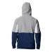 Columbus Blue Jackets Columbia Navy Lodge Fleece Quarter-Zip Hoodie