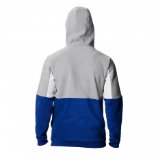Кофта на короткой молнии Edmonton Oilers Columbia Blue Lodge Fleece