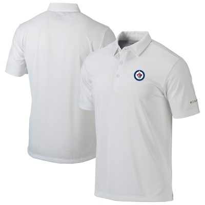 Поло Winnipeg Jets Columbia White Drive Omni-Wick
