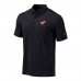 Detroit Red Wings Columbia Black Drive Omni-Wick Polo