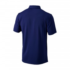 Columbus Blue Jackets Columbia Navy Drive Omni-Wick Polo