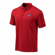 Columbus Blue Jackets Columbia Red Drive Omni-Wick Polo