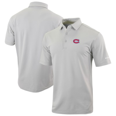 Montreal Canadiens Columbia Gray Even Lie Omni-Wick Polo