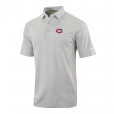 Montreal Canadiens Columbia Gray Even Lie Omni-Wick Polo Montreal Canadiens Columbia Gray Even Lie Omni-Wick Polo