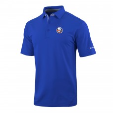 New York Islanders Columbia Royal Even Lie Omni-Wick Polo New York Islanders Columbia Royal Even Lie Omni-Wick Polo