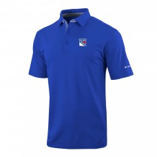 Поло New York Rangers Columbia Blue Even Lie Omni-Wick