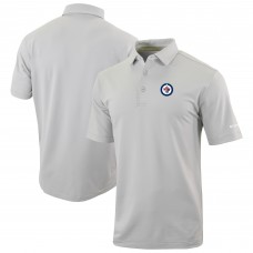 Поло Winnipeg Jets Columbia Gray Even Lie Omni-Wick